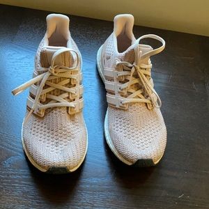 Nude Nike Boost sneakers